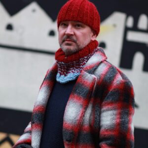 Komplet z włóczki: czapka/komin